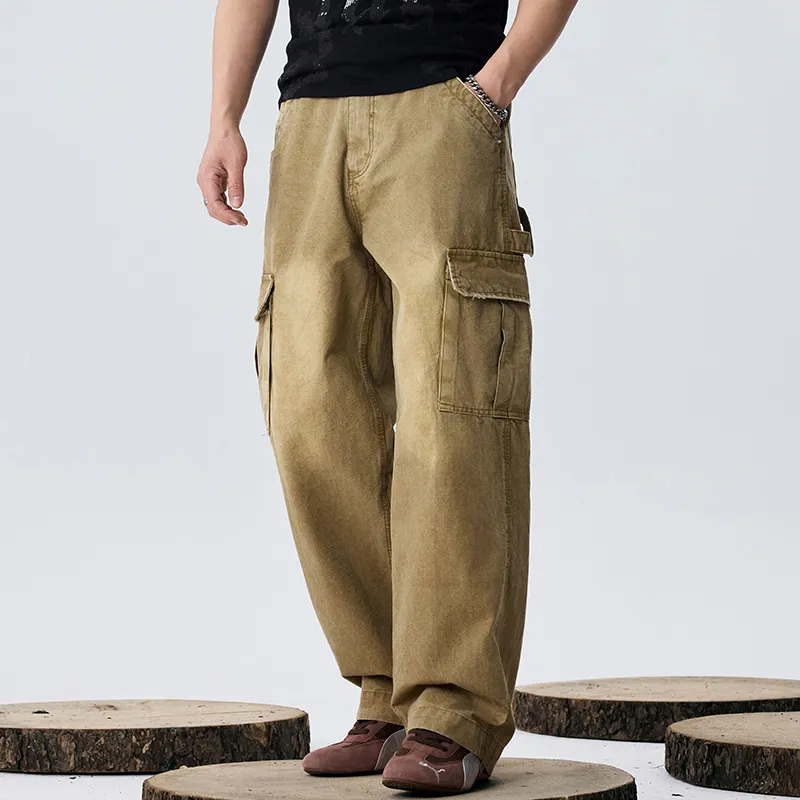 GTRG Jeans Unisex Khaki-2