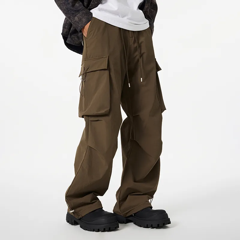 GTRG Cargo Pants Unisex Khaki-3