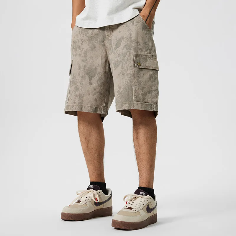 GTRG Casual Shorts Unisex Wasteland Yellow-2