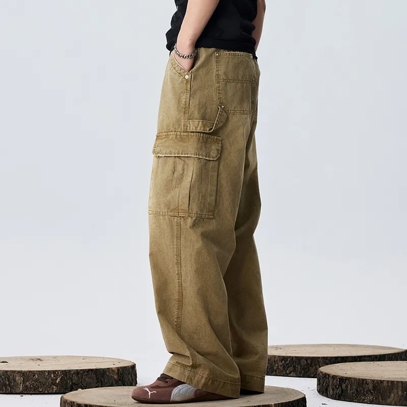 GTRG Jeans Unisex Khaki-5