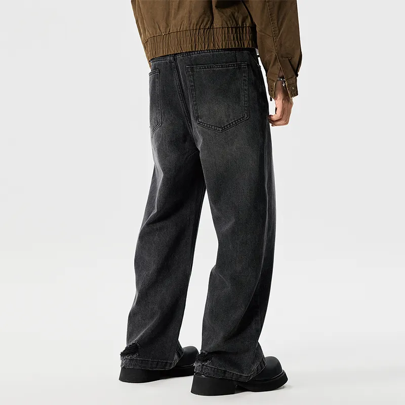 GTRG Jeans Unisex Black Gray Color-6