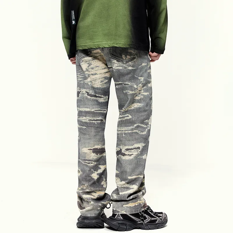GTRG Jeans Unisex Black Gray-4