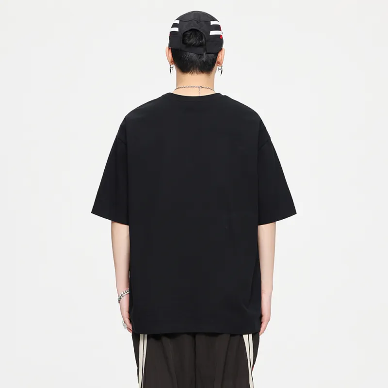 GTRG T Shirt Unisex Black White Red-6