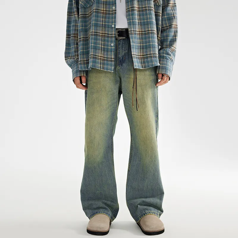 GTRG Jeans Unisex Yellow Mud-2