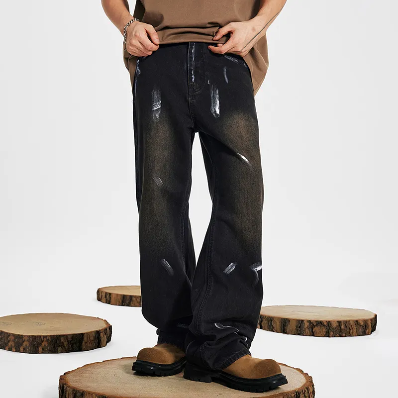 GTRG Jeans Unisex Dirty Mud Black-17