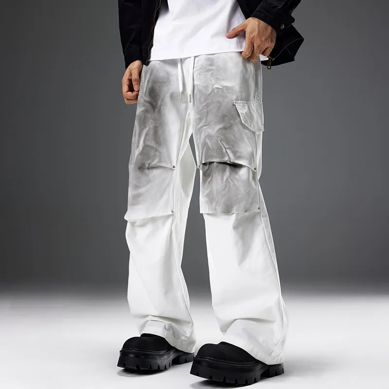 GTRG Casual Pants Unisex White-3