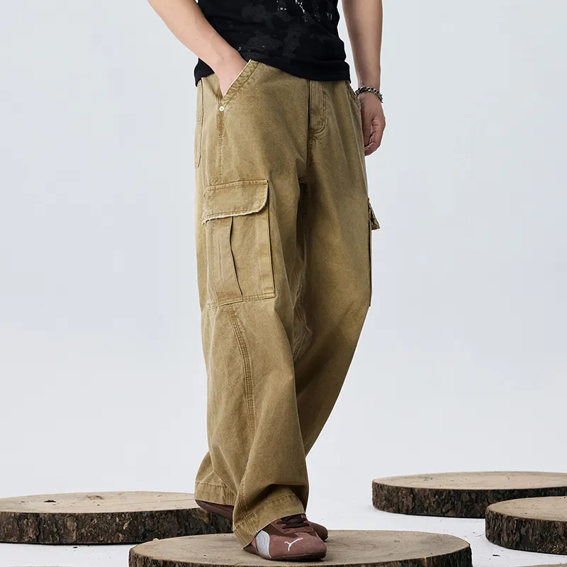 GTRG Jeans Unisex Khaki-4