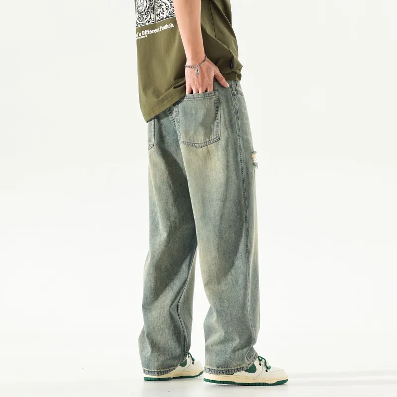 GTRG Jeans Men Yellow Mud-9