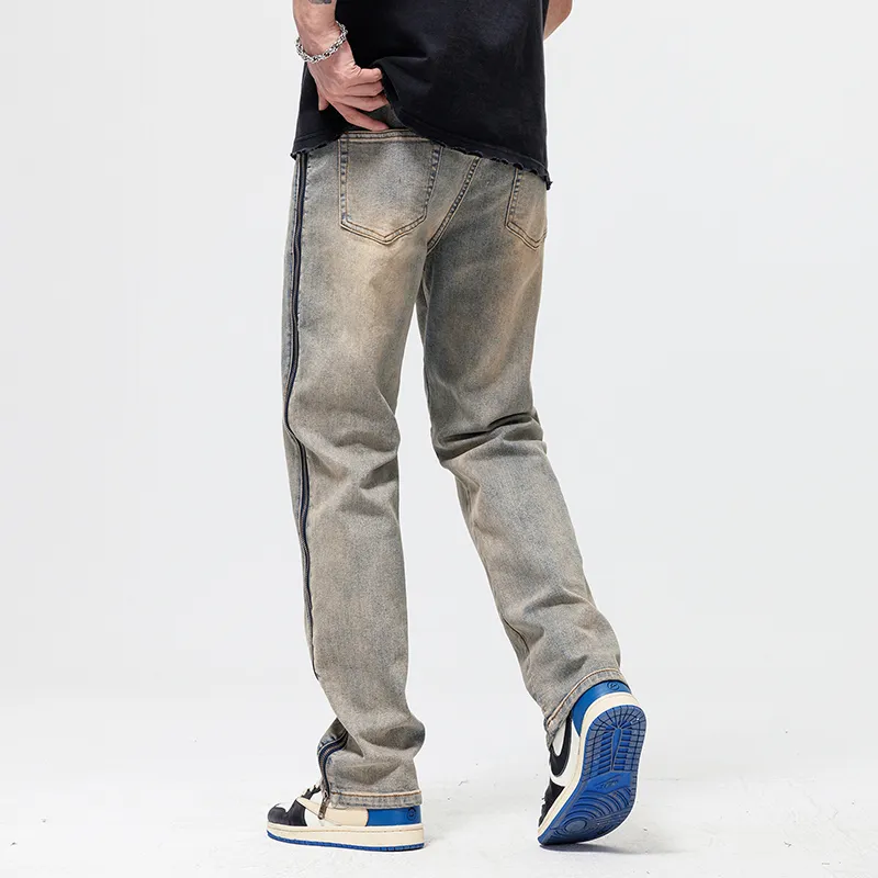 GTRG Jeans Unisex Yellow Mud-7