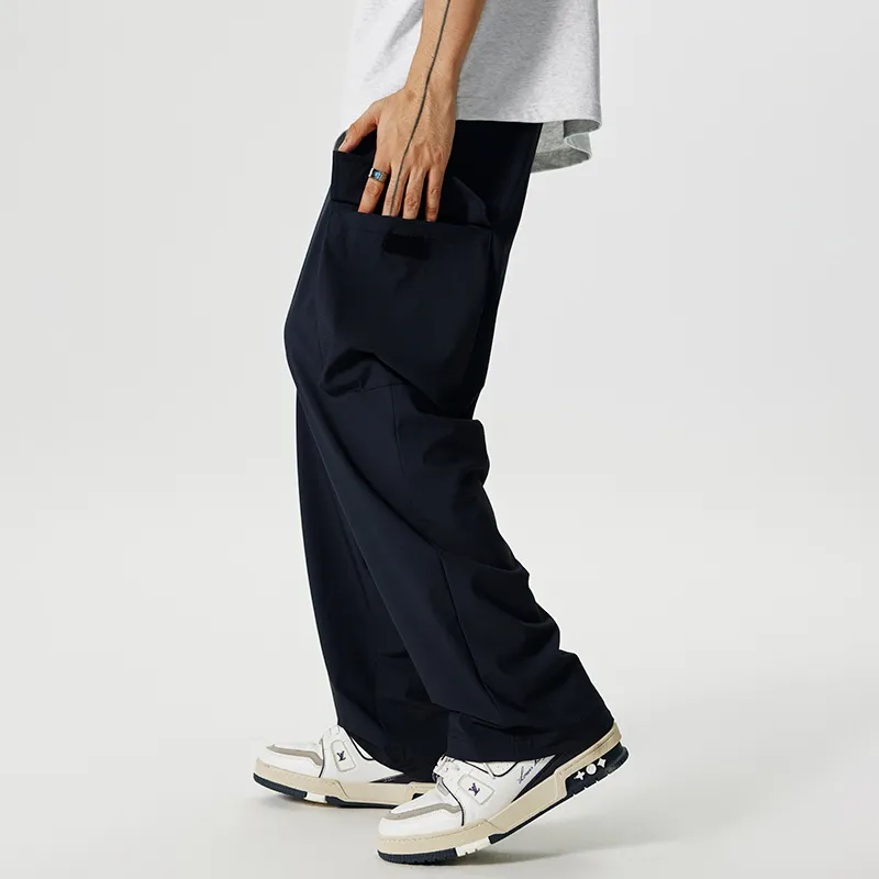 GTRG Casual Pants Unisex Black-4