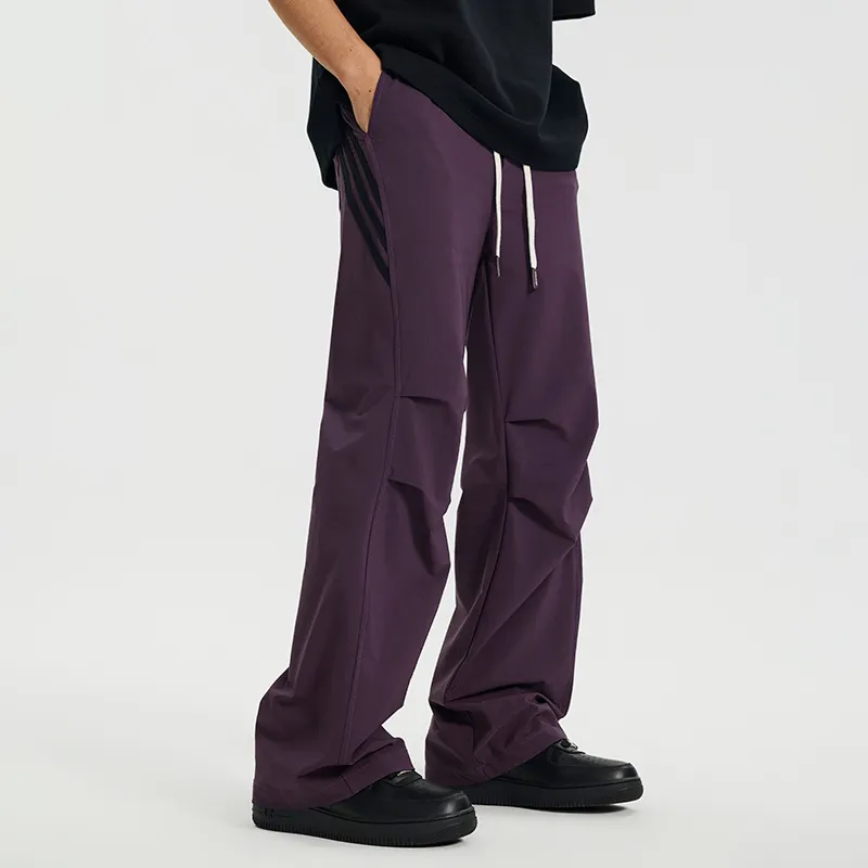 GTRG Casual Pants Unisex Purple-4