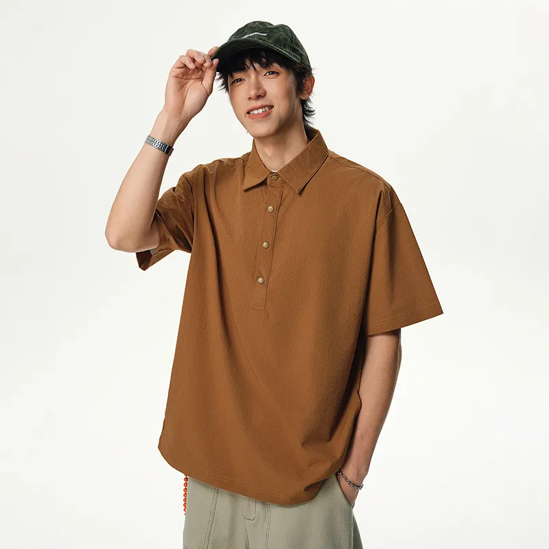 GTRG Polo Shirts Unisex Coffee-5