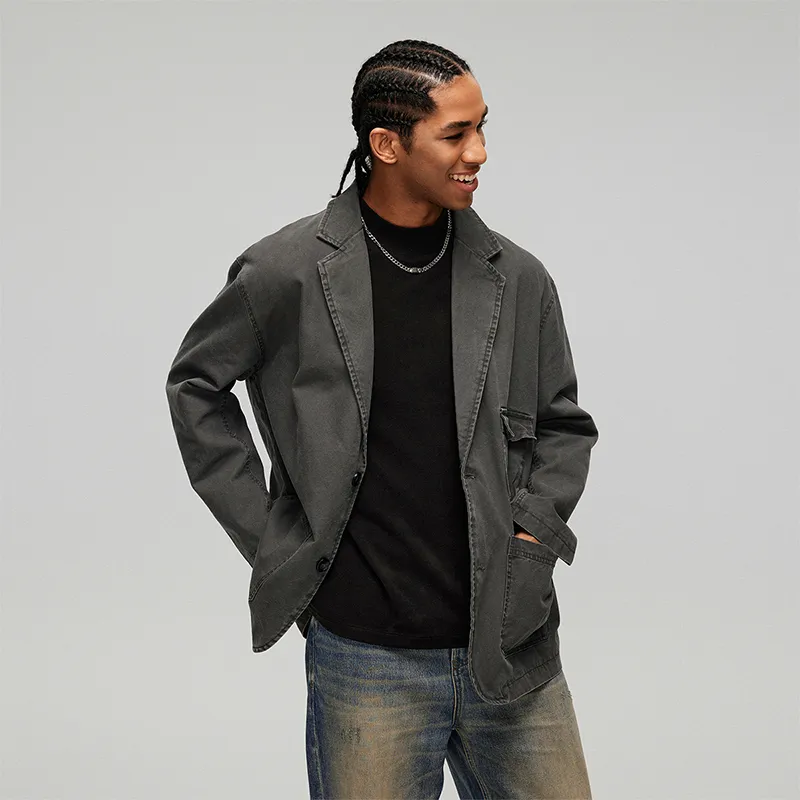 GTRG Jackets Unisex Gray-2