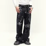 Shorts mit geradem Bein Gelb