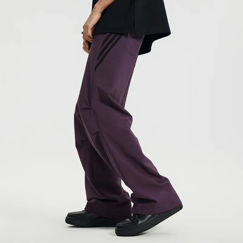 GTRG Casual Pants Unisex Purple-6