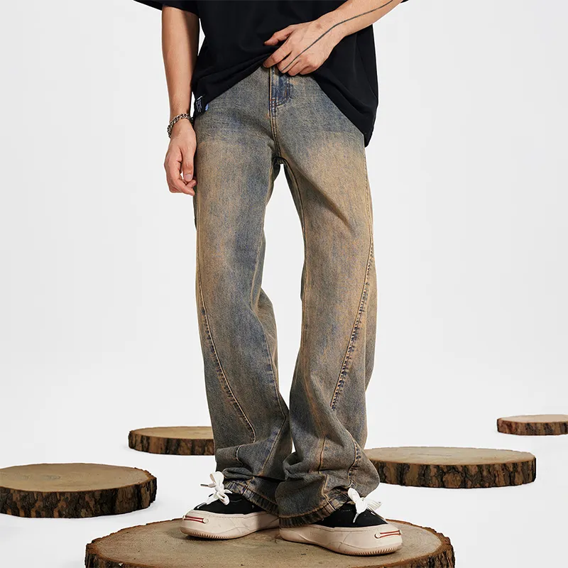 GTRG Jeans Unisex Dirty Mud Black-10