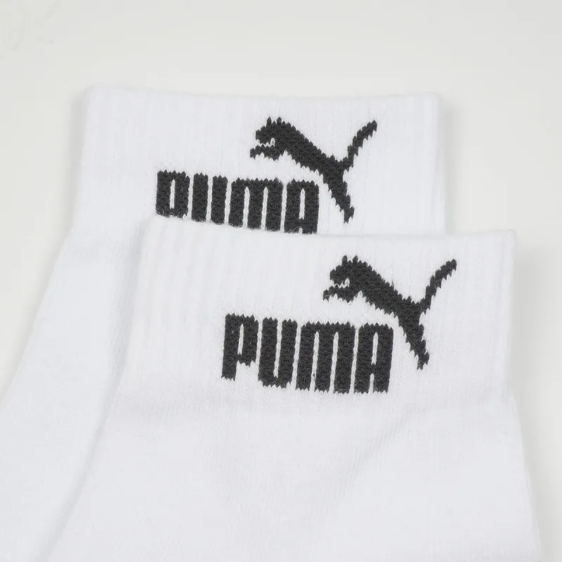 PUMA Mid Calf Socks Men's Combo Set White-10