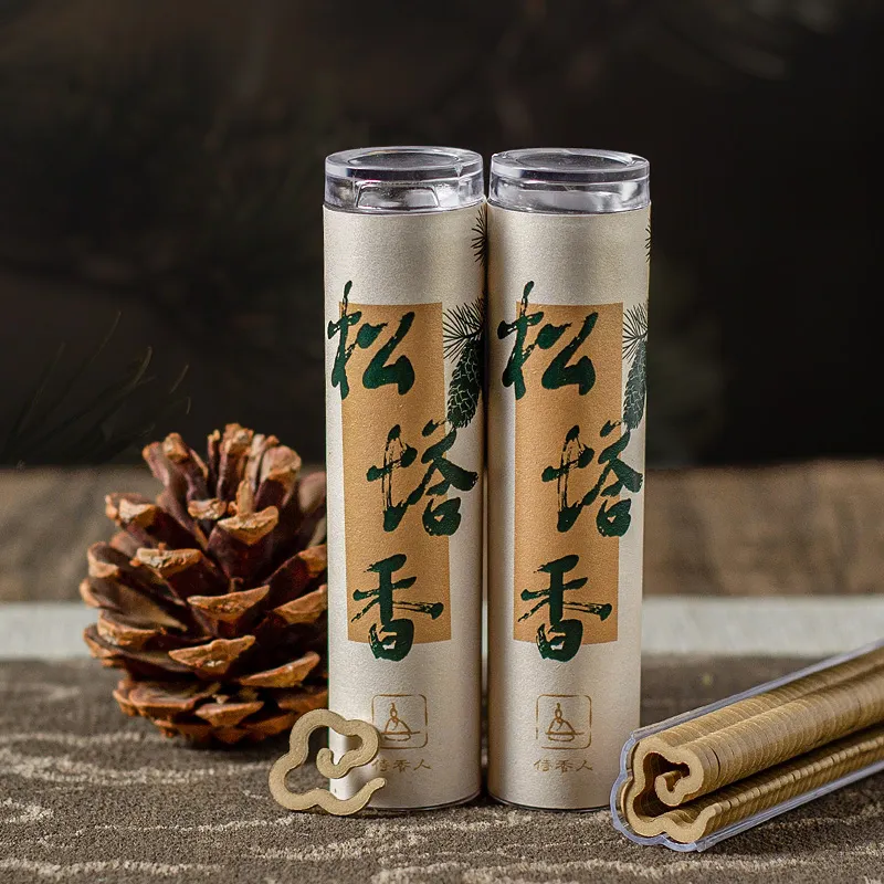 Waiters Natural Pine Cone Scent Non Sticky Incense 42 Tablets-7