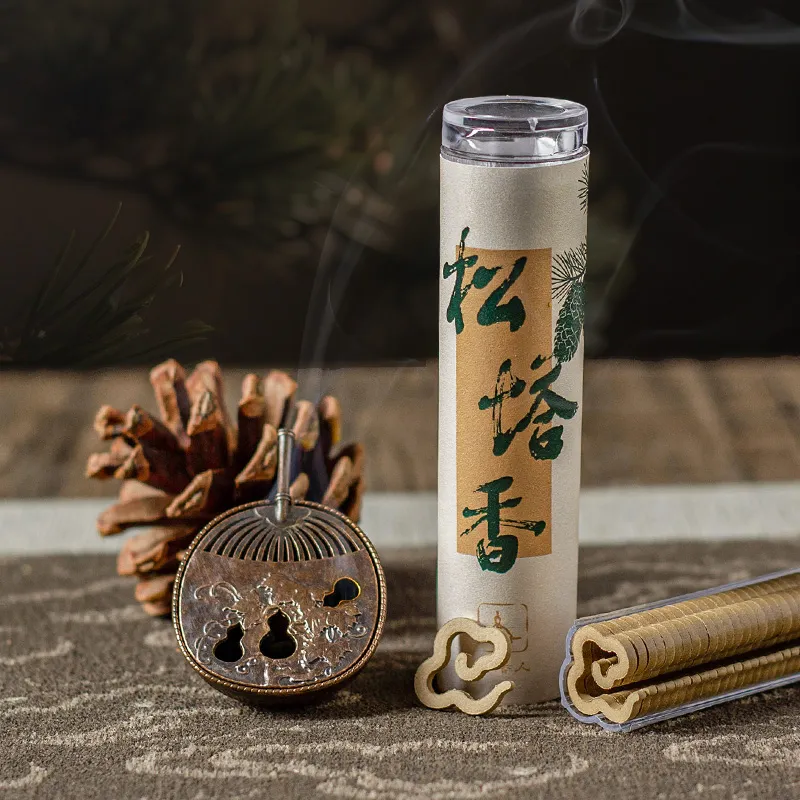 Waiters Natural Pine Cone Scent Non Sticky Incense 42 Tablets-4