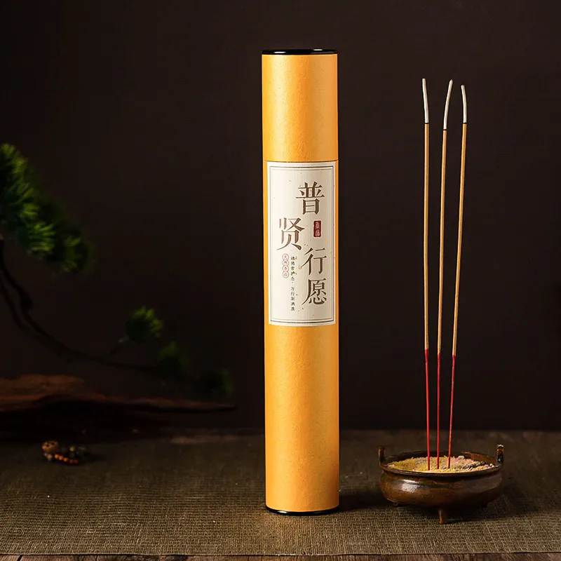 Waiters SF Mount Emei Samantabhadra Vow Incense 250g Cylindrical Fragrance-12