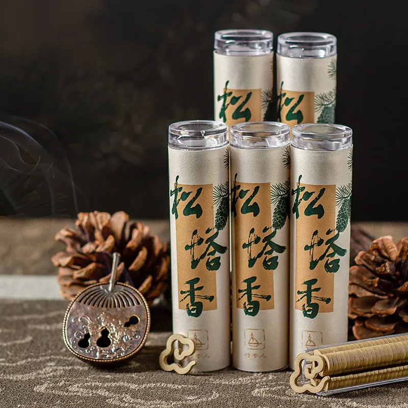 Waiters Natural Pine Cone Scent Non Sticky Incense 42 Tablets-25