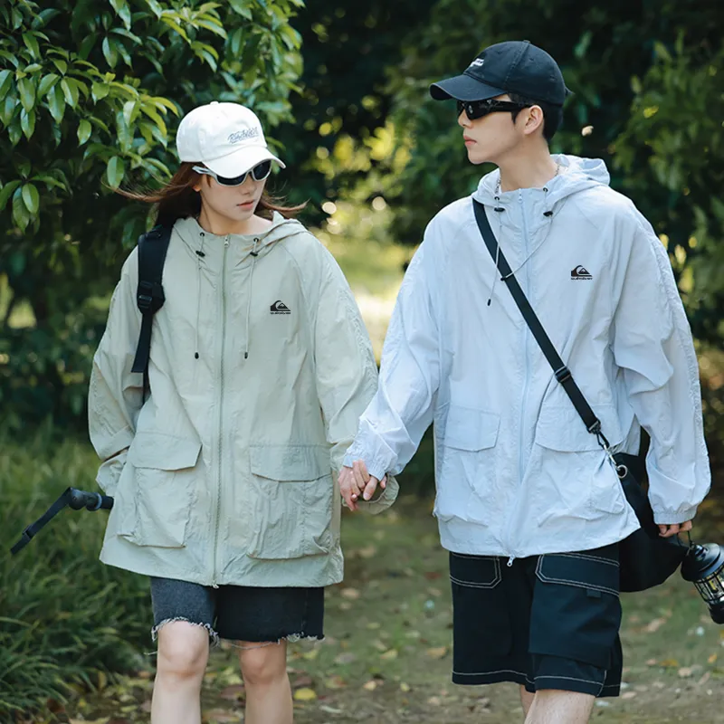 Quiksilver Breathable Quick Dry Reflective With High Visibility UV Protection Sun Protection Clothing Unisex-8