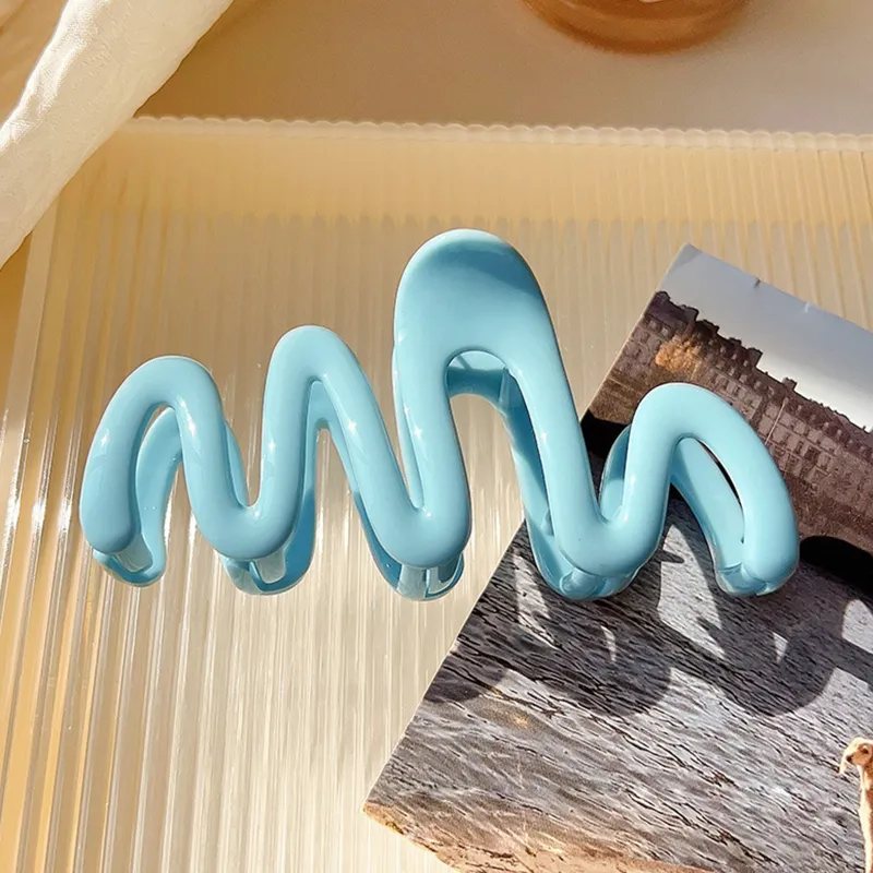 ERROR Alloy Acrylic Hair Clips Women's-5