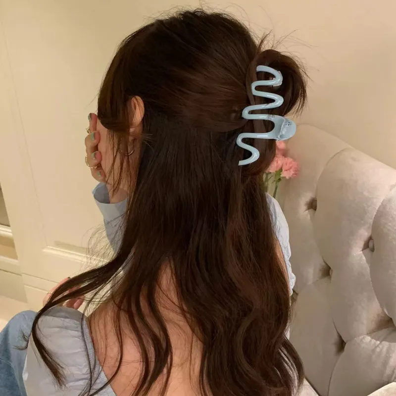 ERROR Alloy Acrylic Hair Clips Women's-1