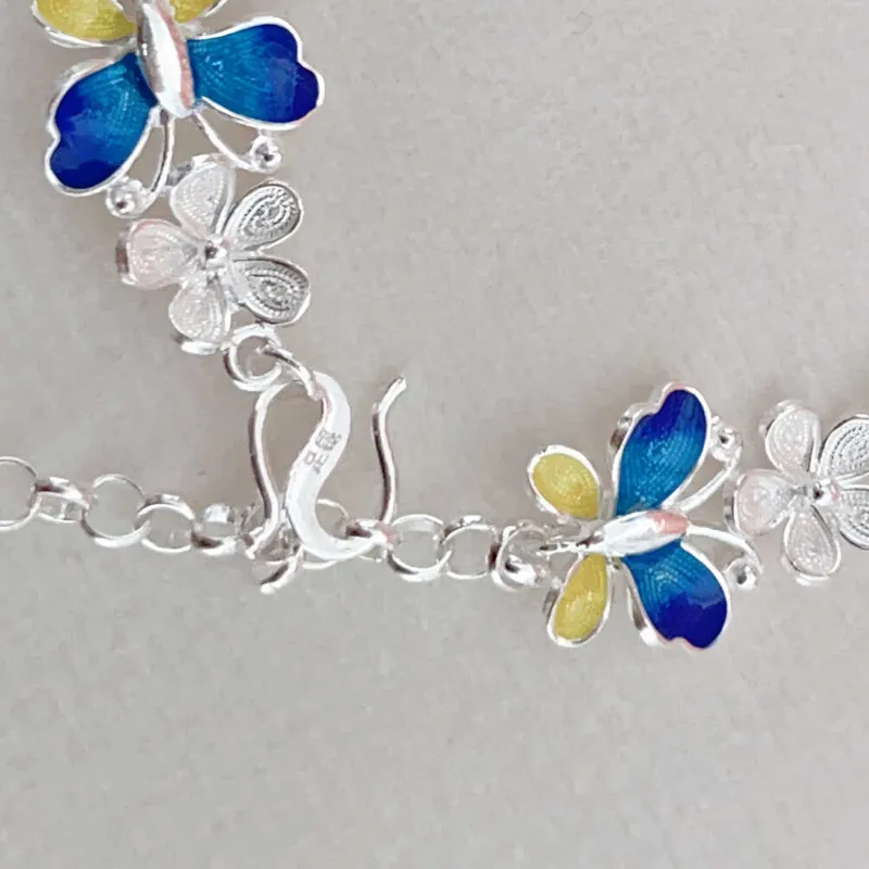 ERROR S990 Sterling Silver Bracelets Women's-5