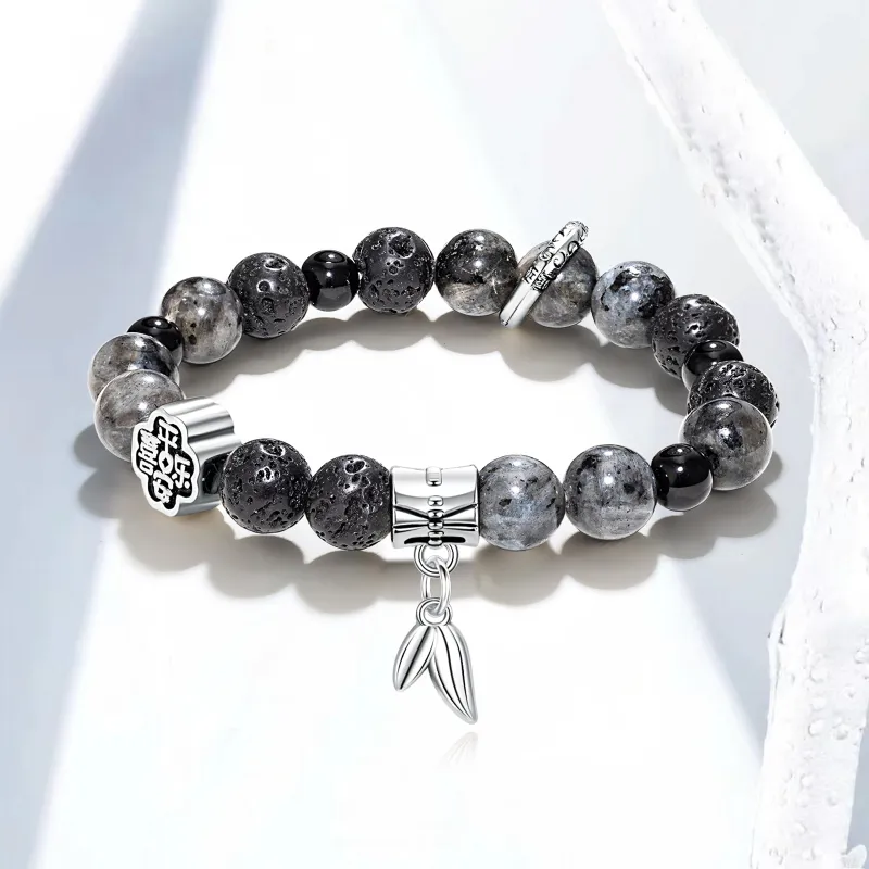 ERROR Volcanic Stone Bracelets Unisex-1