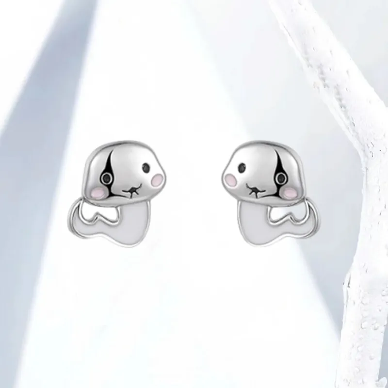 ERROR Sterling Silver Stud Earrings Women's-1