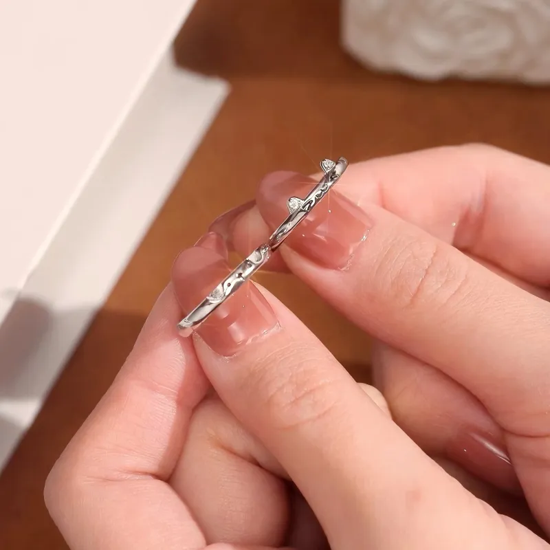 ERROR Sterling Silver Rings Unisex-1