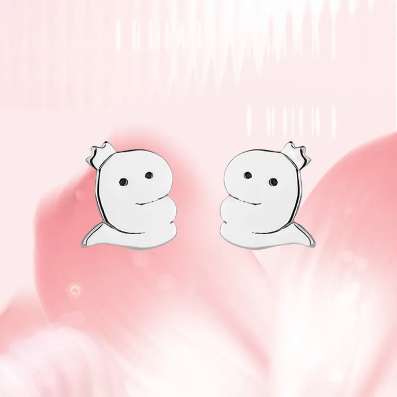 ERROR Sterling Silver Stud Earrings Women's-1