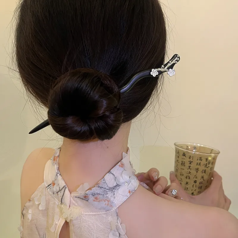 ERROR 925 Sterling Silver Hairpins Women's-4
