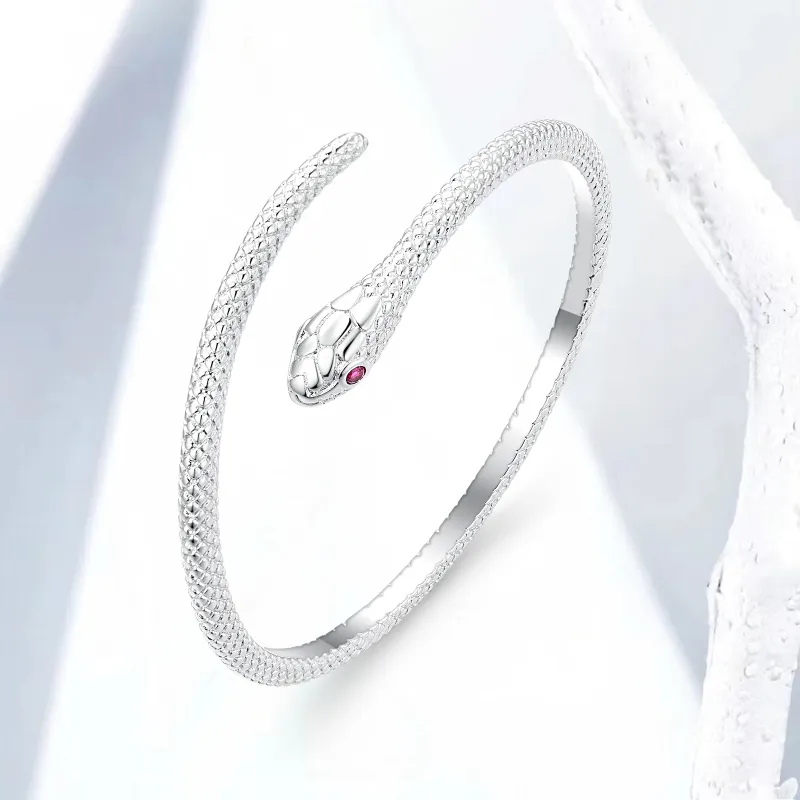 ERROR Sterling Silver Bangles Unisex-5