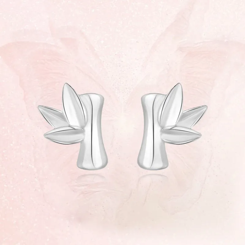 ERROR Sterling Silver Stud Earrings Women's-2