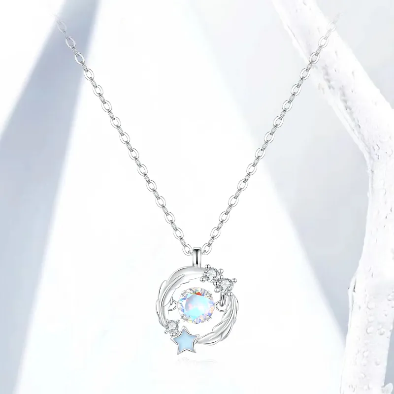 ERROR 990 Silver Necklaces Women's-2