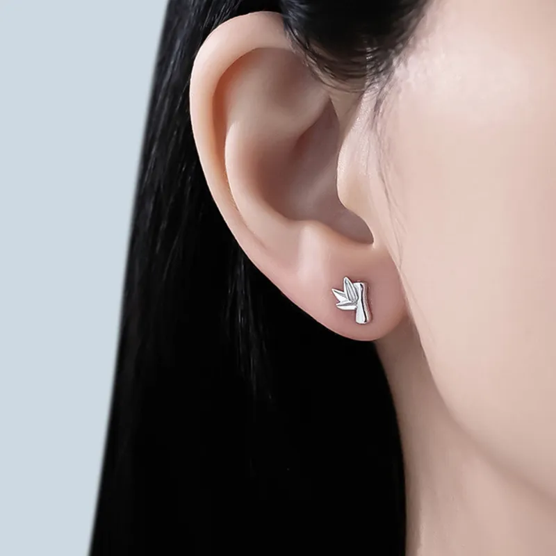 ERROR Sterling Silver Stud Earrings Women's-6