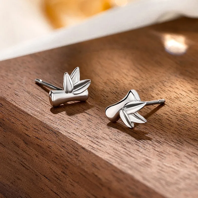 ERROR Sterling Silver Stud Earrings Women's-5