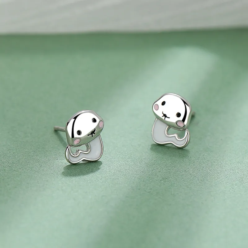 ERROR Sterling Silver Stud Earrings Women's-6