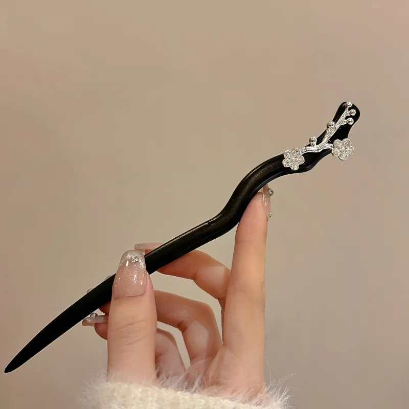 ERROR 925 Sterling Silver Hairpins Women's-1