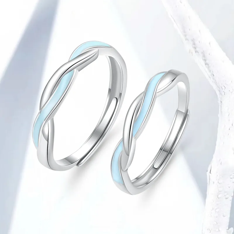 ERROR Sterling Silver Rings Unisex-1