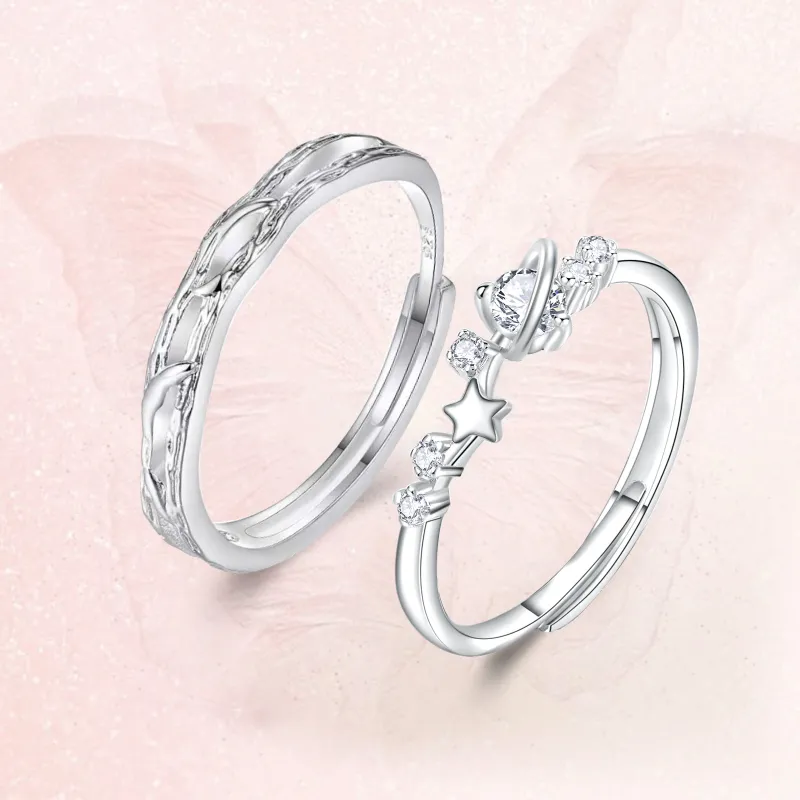 ERROR Sterling Silver Rings Unisex-2