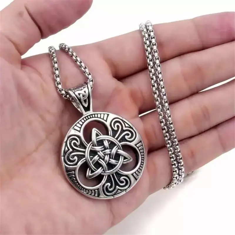 SKSW Titanium Steel Necklaces Men's-2
