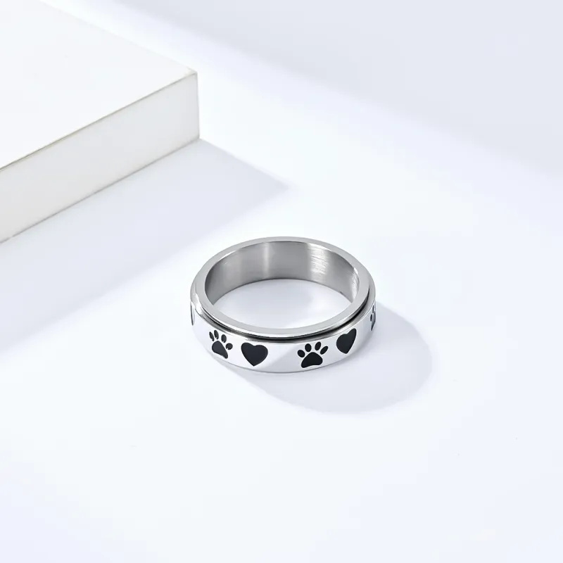 SKSW Titanium Steel Rings Unisex-1