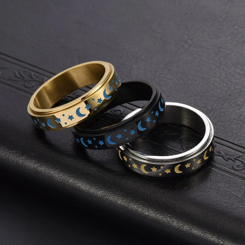 SKSW Titanium Steel Rings Unisex-1