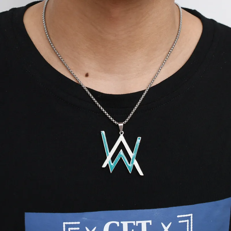SKSW Titanium Steel Necklaces Unisex-4