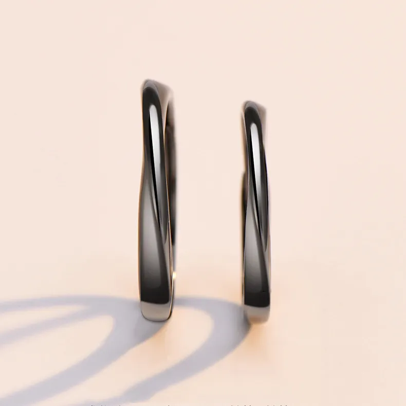 SKSW 925 Sterling Silver Rings Unisex-5