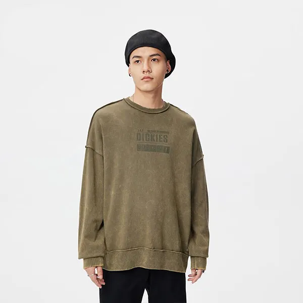 Dickies Sweatshirts Men Army Green-2