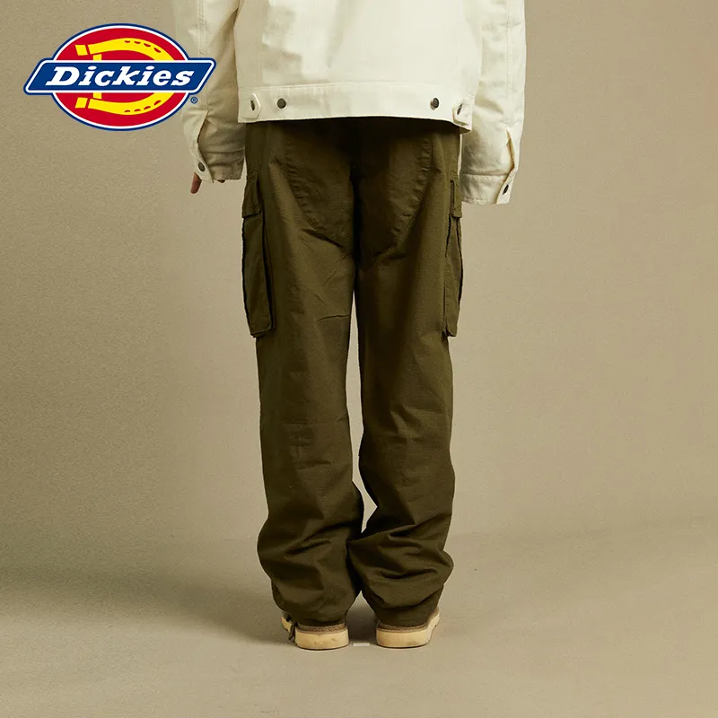 Dickies Cargo Pants Unisex Army Green-7